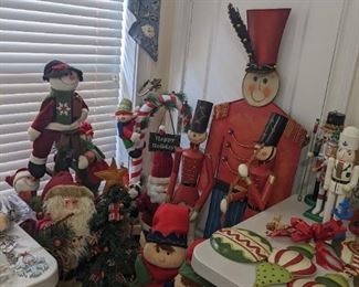 Large standing Christmas decor