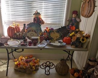 Fall, Halloween, and Thanksgiving decor