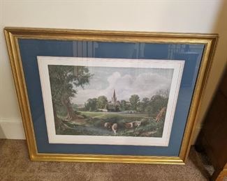 Decorative framed artwork