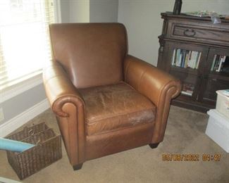 Bernhardt Leather club chair