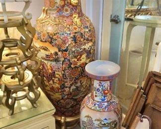 Huge Asian vases