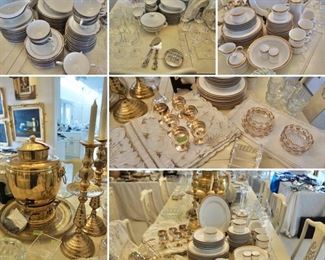 so much great china and glassware