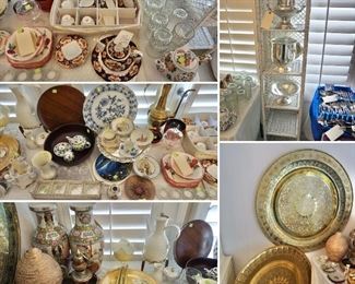 lots of items for entertaining