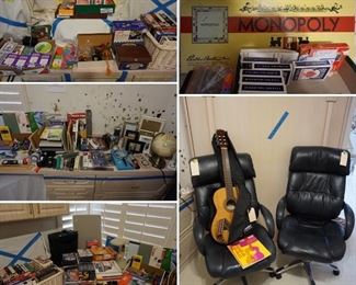 Office supplies and games