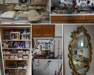 more garage and linens