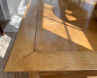 Custom oak cabinet - a repurposed antique English armoire originally purchased at Caledonian! Measures 55" x 30" D x 55" H. Photo 3 of 4.