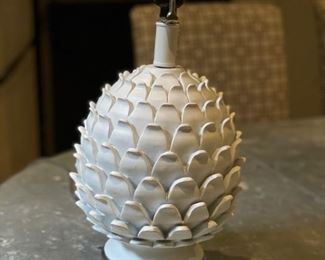Artichoke table lamp.