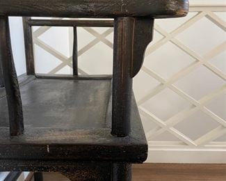 Arhaus Ming Chair. Measures 26" W x 20" D x 73.5" H. Photo 5 of 6.