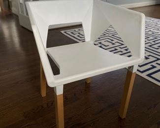 Graphic desk chair.
