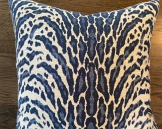 Animal Print Down-Filled Pillows - 4 available.