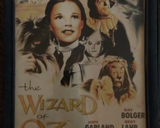 Vintage The Wizard of Oz movie poster ad.