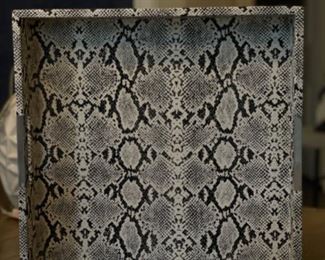 Sample Tray — Snake Print.