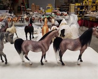 Kathy Maestas custom vintage horses from the 1980 /90's