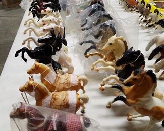 Fighting Stallion & Breyer Mustang Silver Molds