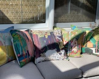 Annie Selke Indoor/Outdoor pillows. Photo 2 of 2.