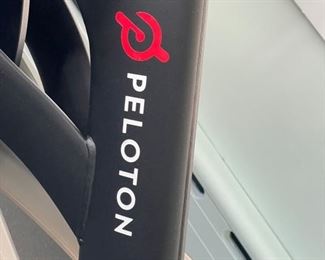 Peloton Bike with weights. Photo 2 of 2.