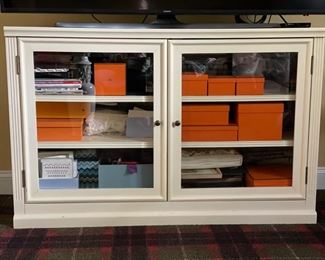 Assorted Hermes boxes.