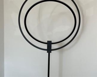Vintage orb floor lamp.