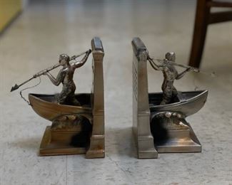Whalemen bookends. Photo 2 of 3.