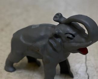 Vintage elephant bank. Photo 1 of 2.