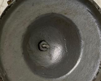 Vintage collectible cast iron Chicago Cubs bear. Photo 2 of 2.