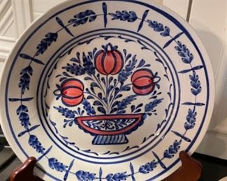 Set of 8 Brand New Carolina Irving & Daughters Dinner Plates. Photo 1 of 2.