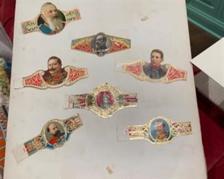 Sample of Cigar Label Collection - 2 scrapbooks full. Photo 2 of 2.