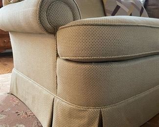 Charles Stewart Company apartment sofa - 2 matching sofas available. Each measures 76" W x 36" W. Photo 4 of 6.