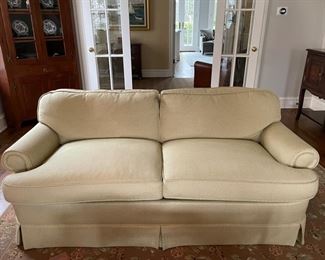 Charles Stewart Company apartment sofa - 2 matching sofas available. Each measures 76" W x 36" W. Photo 1 of 6.