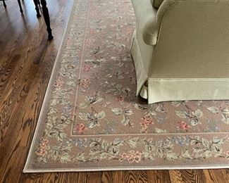 Stark floral area rug. Measures 9' x 15.' Photo 1 of 2.