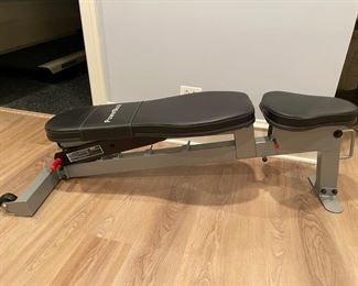 PowerBlock weight bench. Photo 2 of 2.