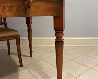 Vintage game table. Top comes off to expose backgammon set. Measures 40" x 40." Photo 4 of 4.