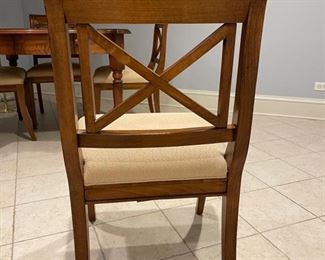 Set of 4 Milling Road for Baker dining chairs. Each measures 20" W x 19" D with 19" seat height. Photo 2 of 4.