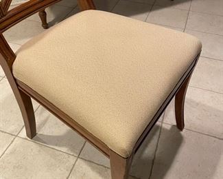 Set of 4 Milling Road for Baker dining chairs. Each measures 20" W x 19" D with 19" seat height. Photo 3 of 4.