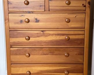 Lexington 6-drawer chest of drawers. Measures 40" W x 19"D x 32" H. Photo 1 of 2.