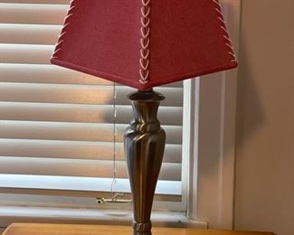 Pottery Barn bedside table lamp.