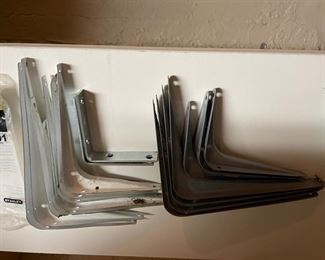 Metal Shelf Brackets.