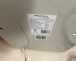 Dehumidifier. Photo 2 of 2.