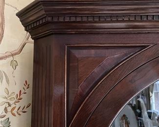 Trosby English corner curio cabinet. Photo 2 of 2.