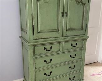 Bausman Cabinet / Armoire. Measures 41" W x 20" D x 69.5" H. Photo 2 of 3.