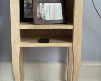 Pair of Bausman bedside tables. Each measures 16" W x 12" x 26.5" H. Photo 1 of 2.