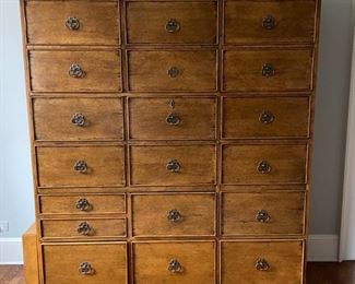 Bausman computer / media / sewing cabinet. Measures 58.5" W x 22" D x 70" H. Photo 1 of 3.