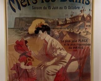 Mers-Les Bains Poster.