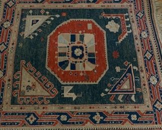 Persian area rug - 2 available. Each measures 39" x 39". Photo 2 of 2.