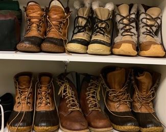 Sample of size 10 Men's LL Bean Boots. Photo 1 of 2.