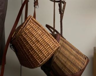 Fishing baskets.