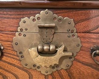 Vintage Korean Tansu, Two-Pieces with Doors & Drawers. Photo 3 of 3.