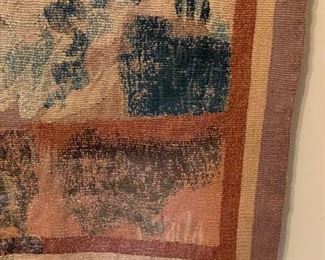 18th Century Aubusson, France Tapestry. Measures 68" x 74". Photo 5 of 6.