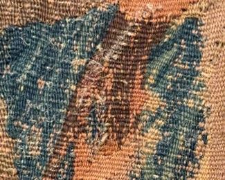 18th Century Aubusson, France Tapestry. Measures 68" x 74". Photo 6 of 6.