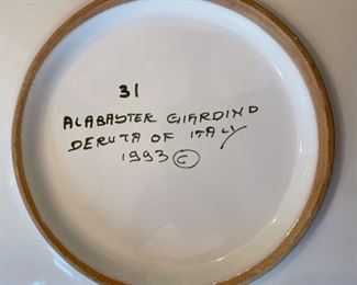 Deruta Dinnerware. Service for 8. Photo 2 of 2.